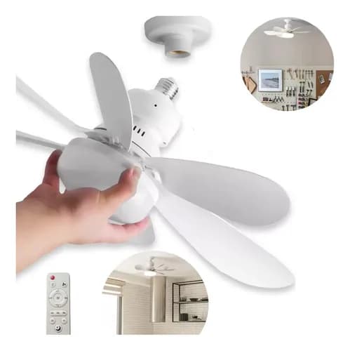 Lâmpada Ventilador de Teto E27 Camperluz 60W