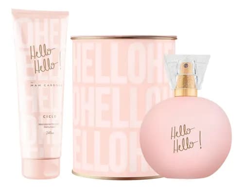 Kit Hello Hello Nah Cardoso Ciclo Perfume 100ml + Hidratante
