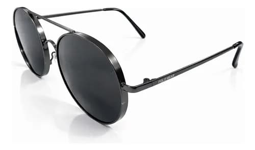 Óculos de Sol Redondo Metal Polo Wear