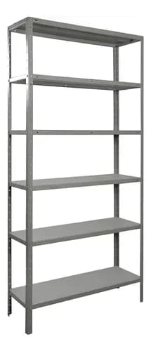 Estante Prateleira de Aco Galvanizada 6 Bandejas 198x90x28cm (150kg) por R$ 139