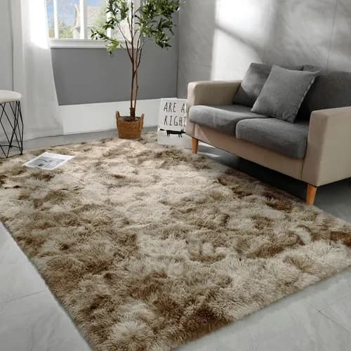 Tapete Felpudo 2,00x1,50 Bege Mesclado Casa Laura