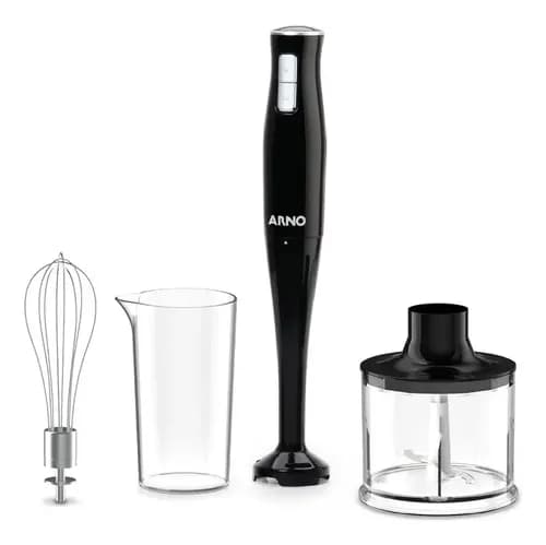 Mixer Arno Turbomix Pro 3 em 1 Preto