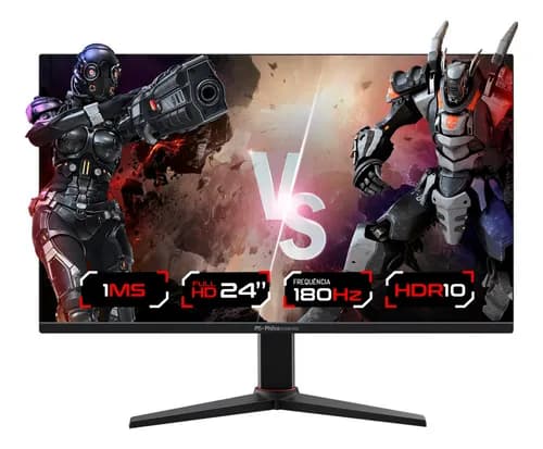 Monitor Gamer Philco 24" 180Hz Full HD 1ms (PMG24M23T) por R$ 543 (saldo Mercado Pago)