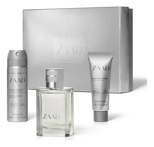 Kit Presente Zaad (3 Itens) O Boticario por R$ 179 no Pix