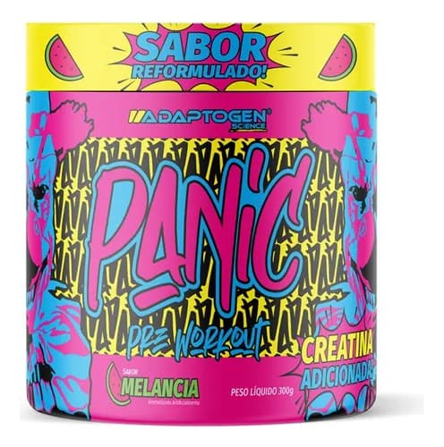 Pré-Treino Adaptogen Science Panic Melancia 300g