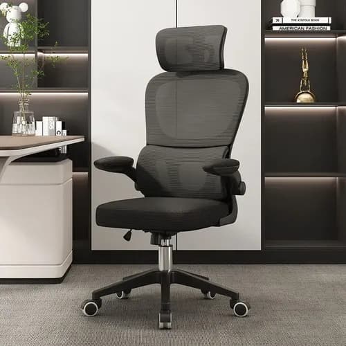 Cadeira de Escritório Ergonômica Python Fly Giratória com Apoio Lombar
