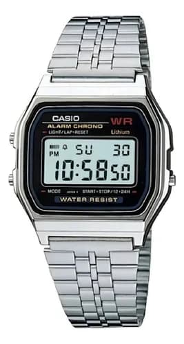 Relógio Casio Vintage A159WA-N1DF Cinza