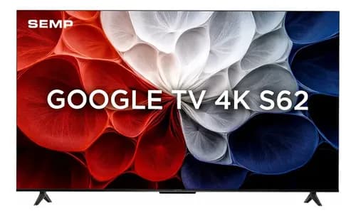 Smart TV Semp 65S62 65" 4K Google TV com Dolby Audio por R$ 2.453 (cupom)