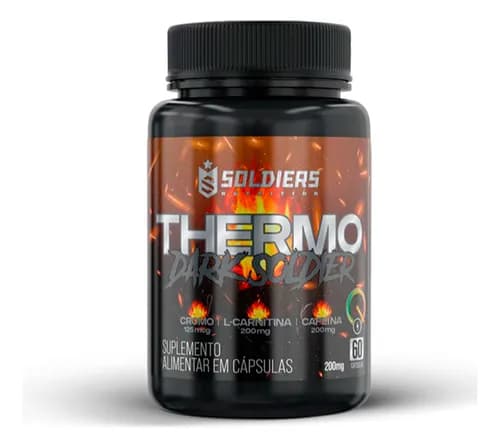 Termogênico Dark Cafeína Soldiers Nutrition Importado