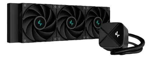 Water Cooler DeepCool LS720S Zero Dark 360mm (sem RGB) por R$ 399 no Pix (cupom CONVOCA)