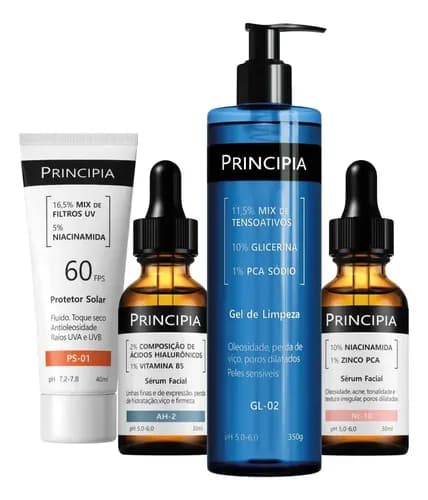 Principia Kit Primeira Rotina Avançada GL-02 + NC-10 + AH-2 + PS-01 FPS 60