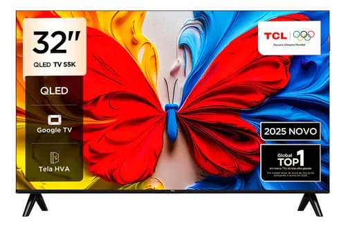 Smart TV 32 TCL 32S5K QLED Full HD Dolby Audio