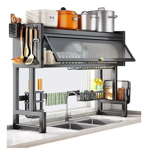 Escorredor de Louça Organizador de Pia 65cm