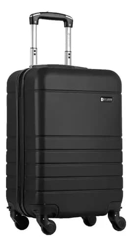 Mala de Bordo ABS Sestini Essencial 2 360 com Roda Removivel Preta por R$ 183,92 (cupom)
