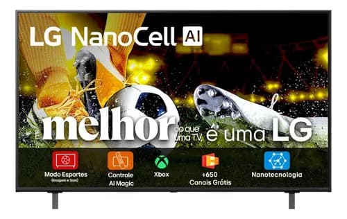 Smart TV LG NanoCell 55 NANO80 4K AI webOS 25