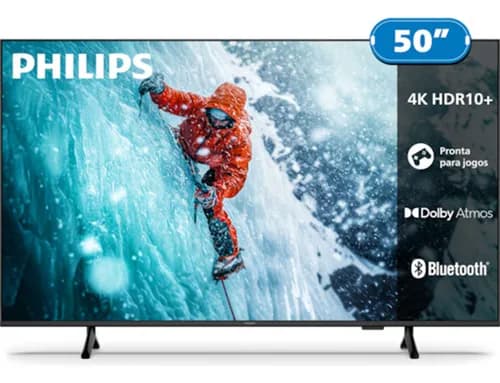 Smart TV Philips 50 4K 50PUG7300/78 UHD Titan OS