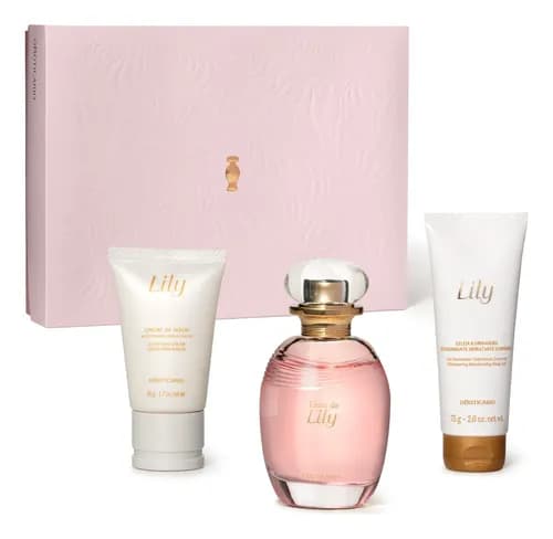 Kit Presente Lily Soleil O Boticário 3 Itens
