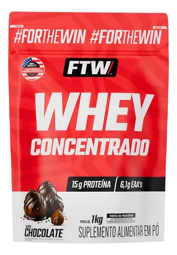 Whey Protein Concentrado FTW Refil 1kg Chocolate