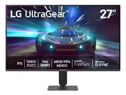 Monitor Gamer LG UltraGear 27 27G411A-B 144Hz