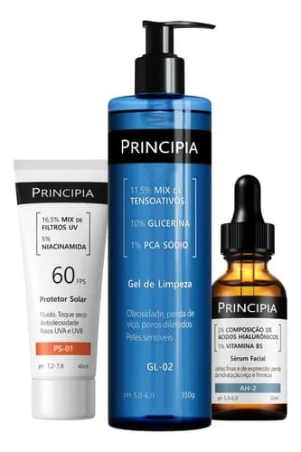 Kit Principia Primeira Rotina GL-02 + AH-2 + PS-01 FPS60