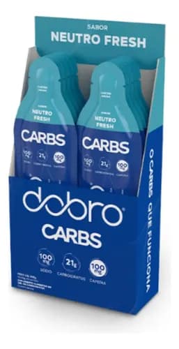 Carbs Gel Dobro Sabor Neutro Fresh com Cafeína - Oferta