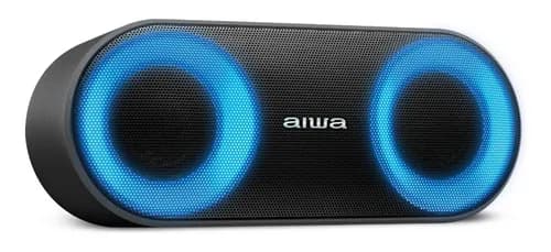 Caixa de Som Bluetooth AIWA AWS-SP-01 (Preta) com cupom 25MELIMAIS