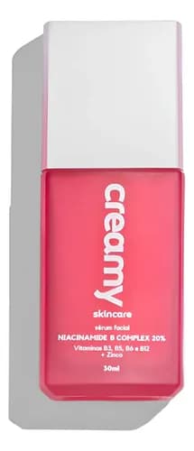 Creamy Niacinamide B Complex 20% 30ml por R$ 68,28 (Clareia manchas e uniformiza a pele)