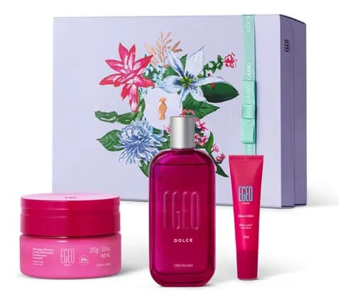 Kit Presente O Boticário Egeo Dolce com 3 Itens em Oferta
