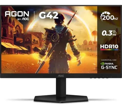 Monitor Gamer AOC AGON G42 24G42HE 24" IPS Full HD 200Hz (Cupom)