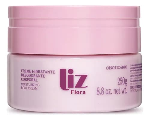 Hidratante Desodorante Corporal Liz Flora O Boticário 250g por R$ 47,44