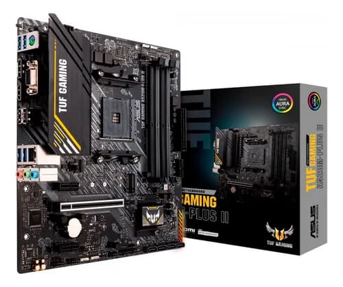 Placa-Mãe Asus TUF Gaming A520M-Plus II AM4 DDR4 por R$ 459