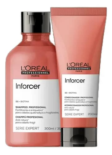 Kit L'Oréal Professionnel Inforcer Duo Fortalecedor 2 Produtos