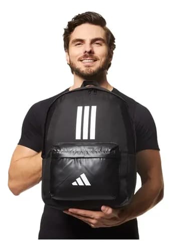 Mochila Clássica Treino 3 Listras adidas por R$ 99 com cupom PROMOML