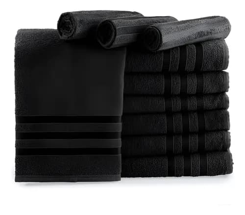 Kit 10 Toalhas de Rosto para Salão 45x70cm