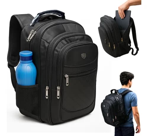 Mochila Masculina Impermeável Reforçada Notebook