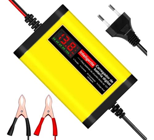 Carregador de Bateria Automotiva 12V Inteligente MLM