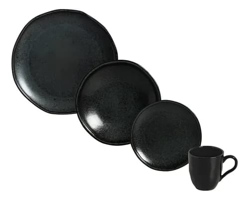 Aparelho de Jantar Porto Brasil Daily Intense 16 Peças (Stoneware) por R$240 com cupom