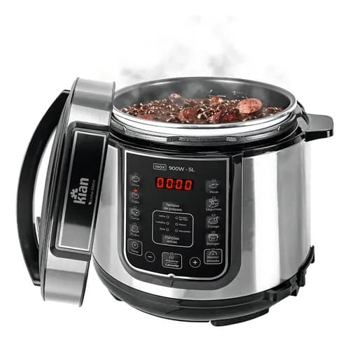 Panela de Pressão Elétrica Kian Inox 5L 127V