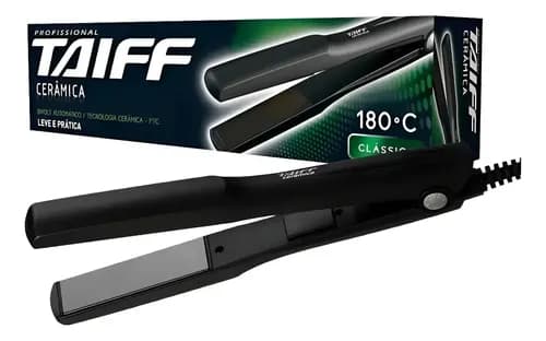Prancha Taiff Classic 180° Cerâmica Profissional Bivolt por R$ 75 (cupom MELIBELEZA)