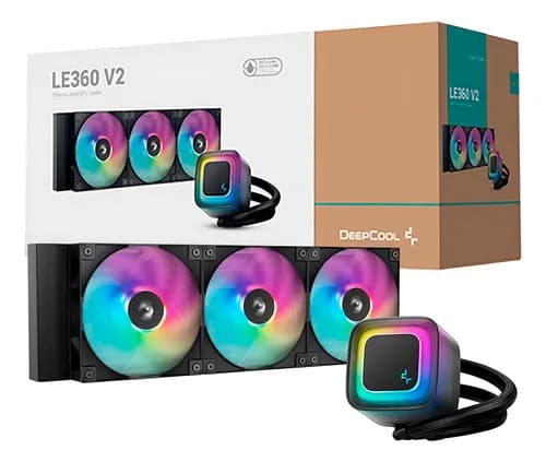 Water Cooler Deepcool Le360 V2 Preto Anti-leak 360mm ARGB