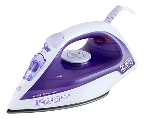 Ferro de Passar Vapor e Seco Black Decker FX1050 127V