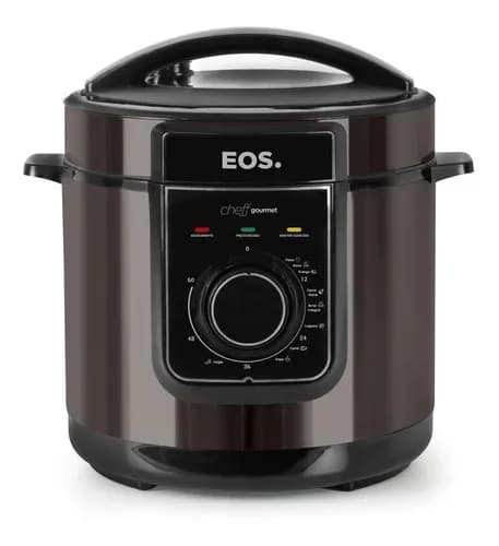 Panela de Pressão Elétrica 5L EOS Multicooker Titanium EPP50MT