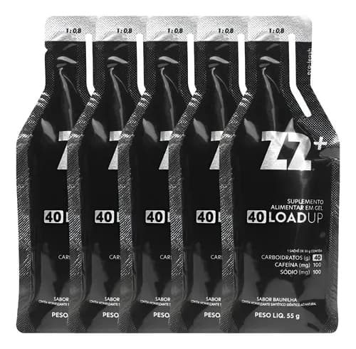 Energy Gel Z2+ Original com Cafeína 40g Carb (Box 10 Sachês 55g) por R$ 110,49 com cupom SOHOJE