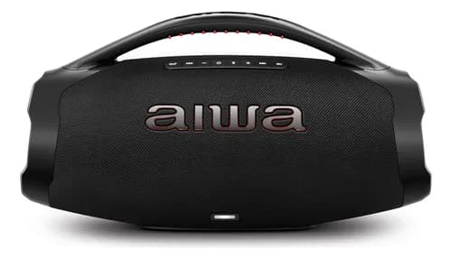 Caixa de Som Boombox AIWA AWS-BBS-01B 200W IP66 (até 30h) por R$ 1.209 com cupom