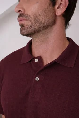 Camisa Polo Masculina em Tricot Classica Premium com Cupom MODANOML