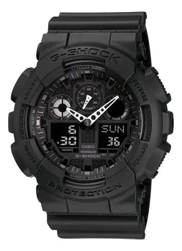 Relógio Casio G-Shock GA-100-1A1DR Masculino Preto