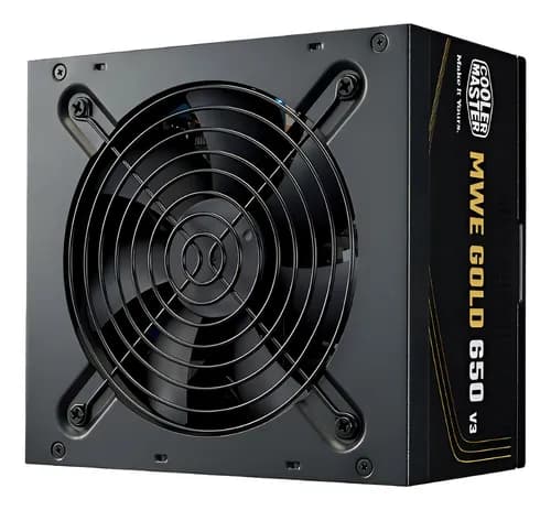 Fonte Cooler Master MWE Gold 650 V3 80 Plus