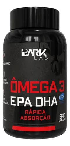 Ômega 3 EPA DHA 240 Cápsulas Dark Lab
