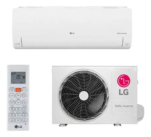 Ar-Condicionado Split LG Dual Inverter Voice +AI 9.000 BTUs Frio 220V R-32 por R$ 1.526 + cupom OFERTASHOJE