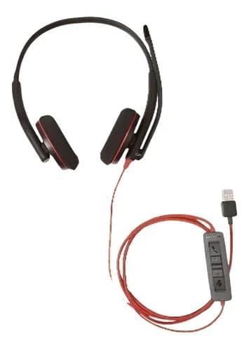 Headset Poly Blackwire C3220 USB-A Estéreo